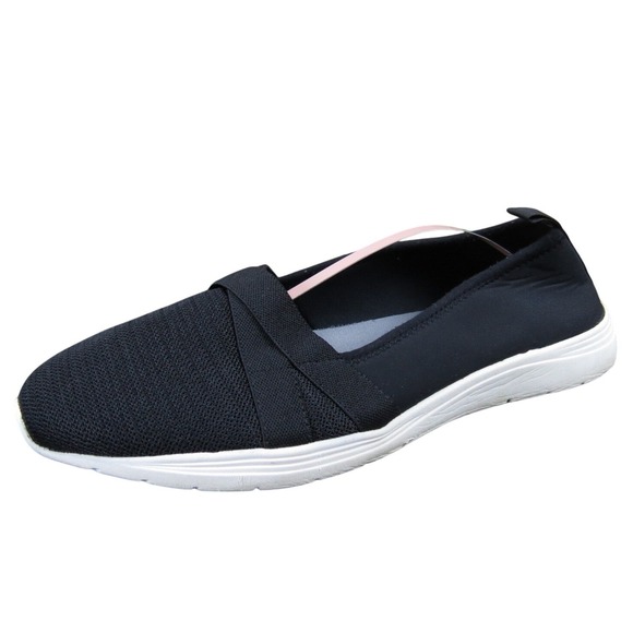 Easy Spirit Shoes - Easy Spirit Lorie 2 Slip-On Shoes Women 10 Black Mesh Lightweight Comfort